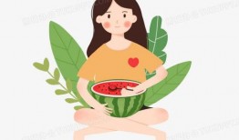 吃瓜少女画法视频素材